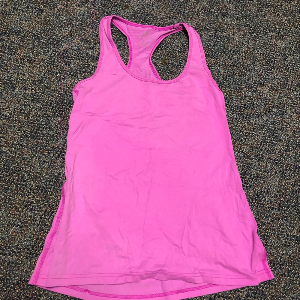 90 degree pink tank